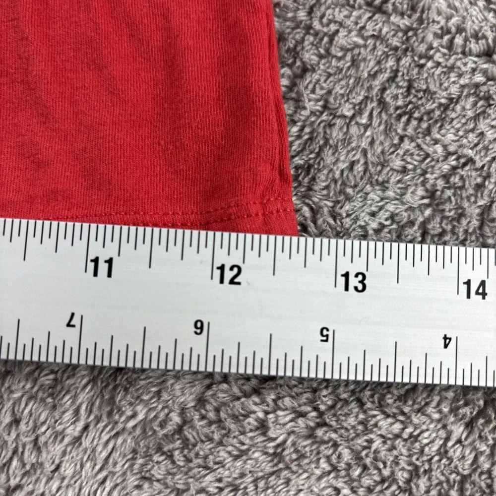 Carter's Kid Long Sleeve T-Shirt Kids Size 5/5A Red‎ Christmas Santa